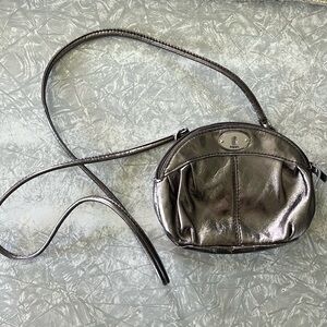 Vintage Fossil Gunmetal Purse